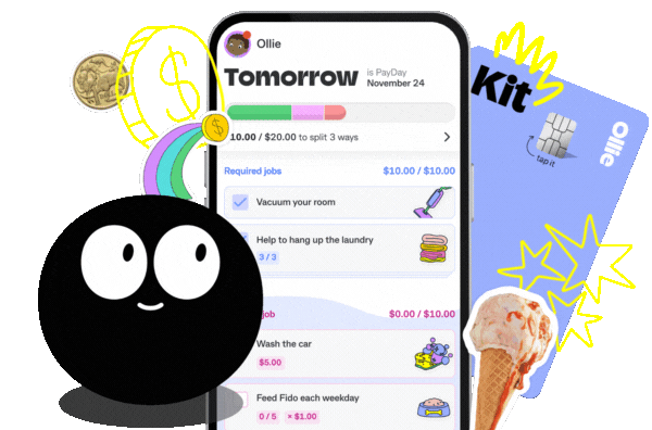 Kit is your family's smart money sidekick.